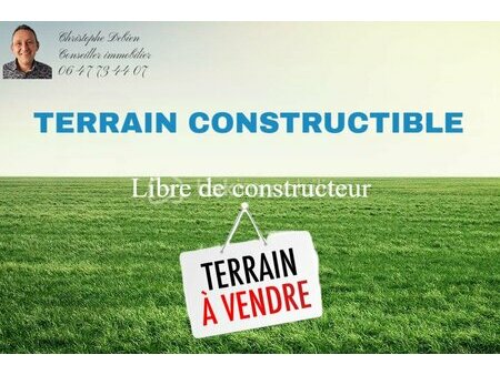 terrain de 504 m² à saint-hilaire-le-vouhis