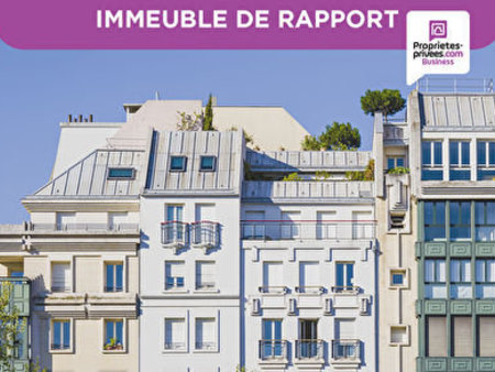 13006 marseille - murs mixtes   immeuble 340 m2 en r+2 + toit terrasse