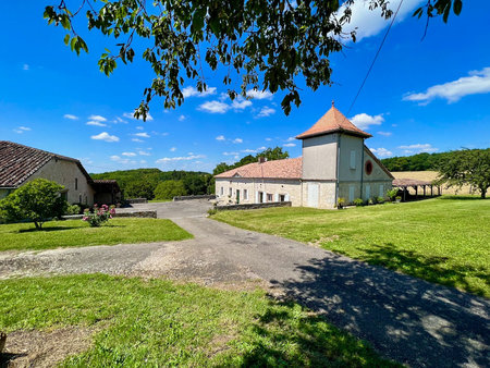 dans la campagne entre villeneuve-sur-lot et agen  découvrez cette belle maison en pierres