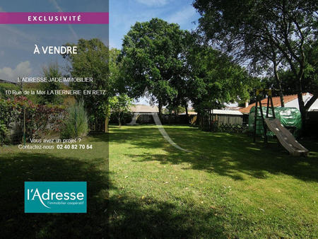 vente terrain à la bernerie-en-retz (44760) : à vendre / 964m² la bernerie-en-retz