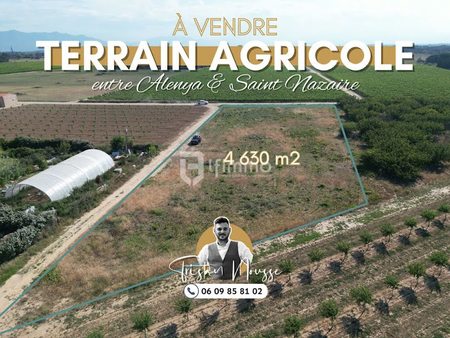 vente terrain 4630 m²