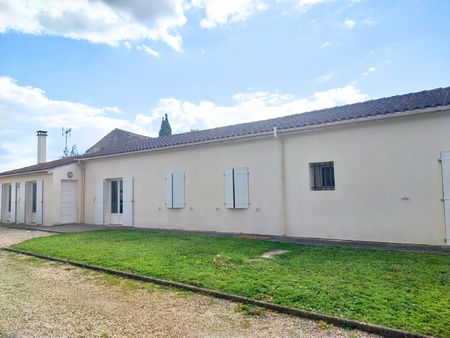 maison 4 pièces - 130m² - bourg charente