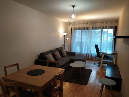 appartement t2 meublé 47 m² avec balcon - faubourg saint jean