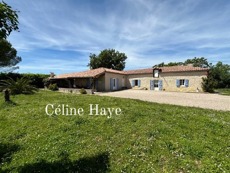 maison de plain-pied - 4 chambres - dépendances sur 2 hectares