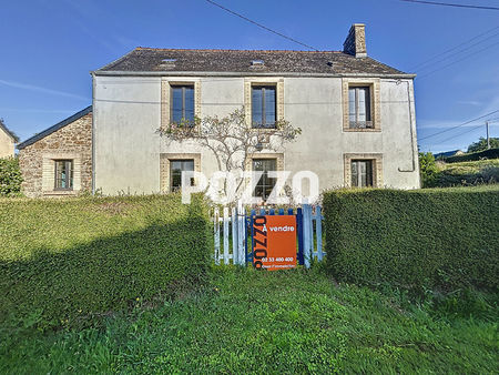 maison le mesnil 3 pièces 98.50 m2 - pierres - au calme - terrain 1570m²