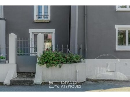 charmante maison de cap-hornier au cœur de trentemoult avec jardin et garage