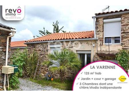 vente maison à la varenne (49270) : à vendre / 125m² la varenne