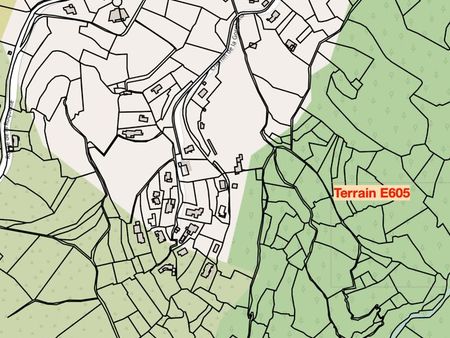 terrain non-constructible de 2540m2 à levens