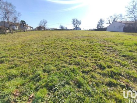 vente terrain de 3 418 m² à mazerolles (86320)