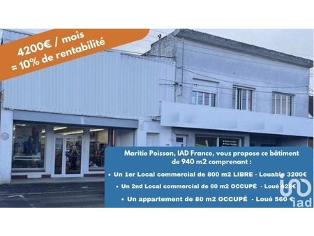 vente immeuble de 940 m² à bruay