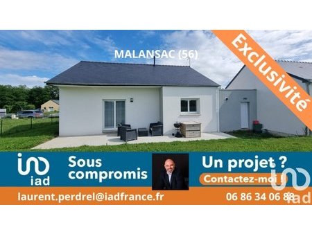 vente maison 4 pièces de 80 m² à malansac (56220)