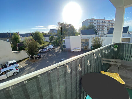 bourges appartement t3 balcon + parking