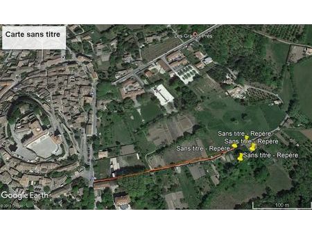 grignan drôme provençale - jardin 710 m²