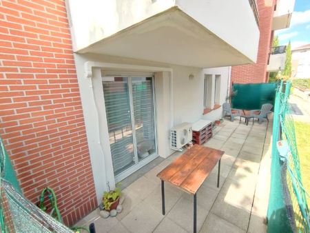 appartement t3 55m2 toulouse limite aucamville - calme et climatisé