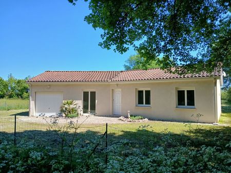 maison individuelle t4 de 90 m² + garage 20 m²