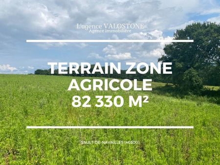 terrain 82 330 m² sault de navailles