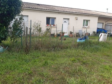 maison jumelée à restaurer bail en cours