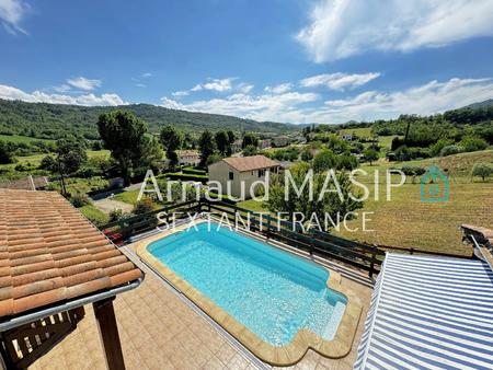 magnifique villa 130m² hab  terrasse piscine  double garage  grand terrain  vue...