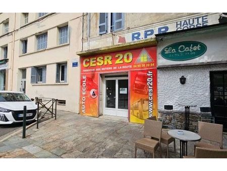 vente commerce 49 m² bastia (20200)