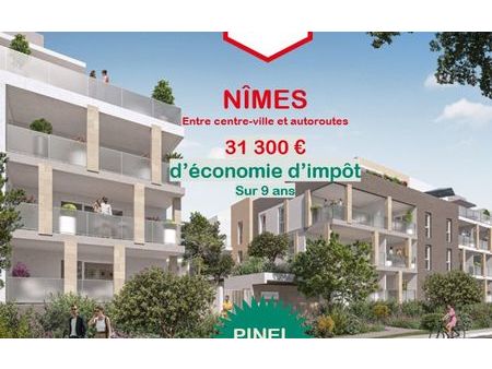 appartement nîmes 30.2 m² t-1 à vendre  170 900 €