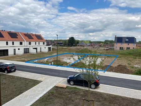 terrain à bâtir pour une construction jumelée