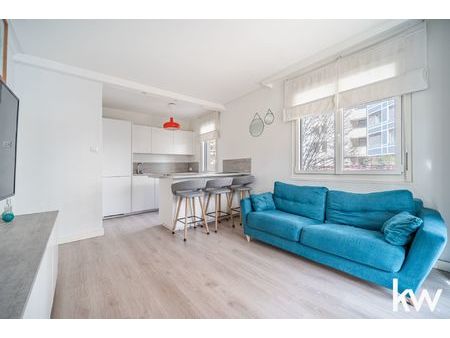 appartement - 2 pièces - 38 m² - terrasse - cave - lyon 6 ème