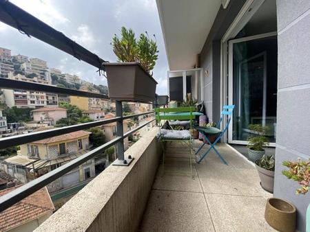 nice -saint roch- pape jean xxiii - appartement 2 pièces -dernier étage avec terrasse