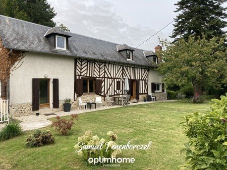 charmante maison normande en colombages au breuil-en-auge