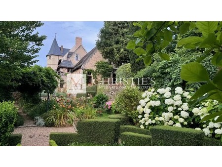 idyllic manorhouse with stunning terraced garden in the heart of the loire valleys  saumur