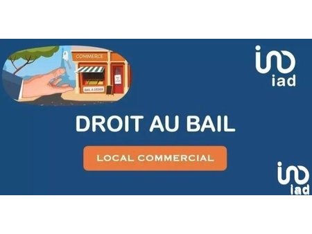 vente droit au bail 40 m²