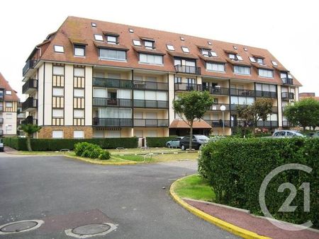 appartement f2 à louer - 2 pièces - 25 50 m2 - villers sur mer - 14 - basse-normandie