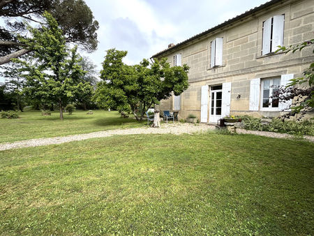 maison à vendre à 30 mn de libourne