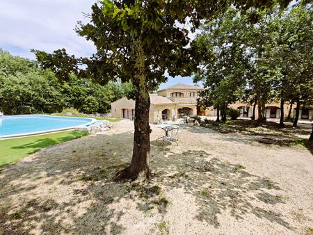 à vendre : magnifique mas à labastide-de-virac