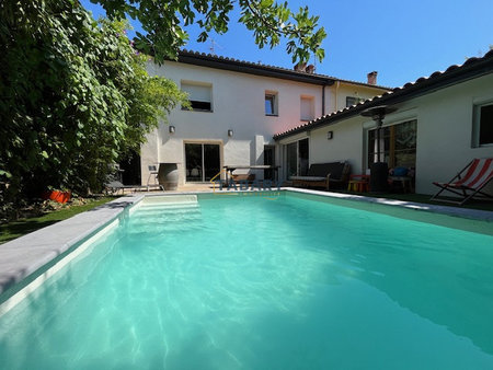 maison 3 faces - piscine - sans vis-a-vis - baho