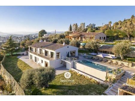 le cannet - villa rénovée piscine - vue mer