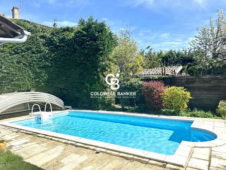 bordeaux limite talence - double echoppe - jardin - piscine - garage - dependance