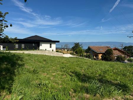 publier terrain constructible 900 m² vue lac  calme ( 74500)