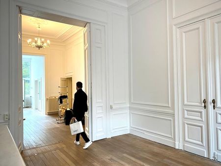 superbe deux chambres avec jardin dans hotel de maître