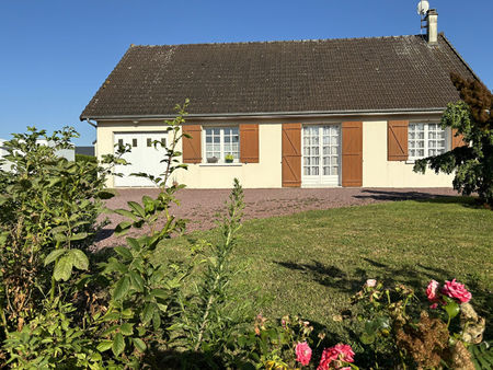 a vendre maison de plain pied 2 mn marigny le lozon 50750