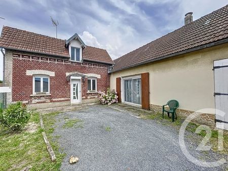 maison à vendre - 3 pièces - 110 43 m2 - roye sur matz - 60 - picardie