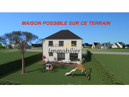 vente montreuil-aux-lions : terrain a batir 10 mn de la gare de nanteuil saacy (48 mn pari