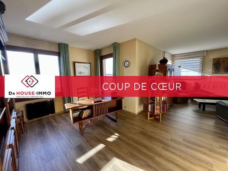 appartement t4 de 103m2 avec grande terrasse de 46m2  2 places de parking en sous-sol et 1