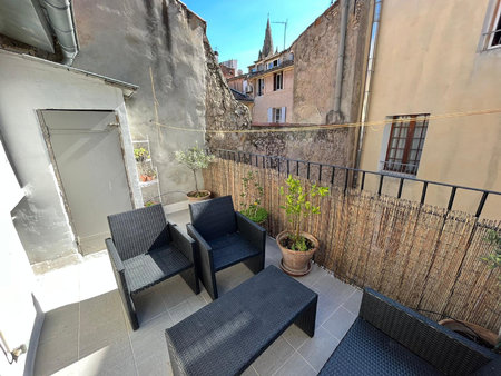 aix en provence - rare a la vente - appartement t2 avec terr