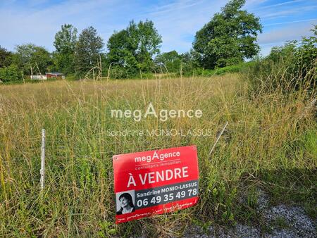 beau terrain a vendre a buziet (64680) proche pau