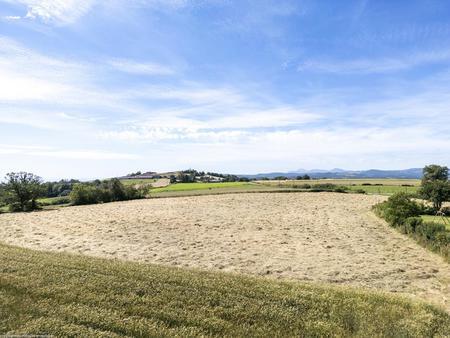 saint-pardoux « les malteries » : beau terrain à bâtir de 4529 m² avec vue sur la chaine d