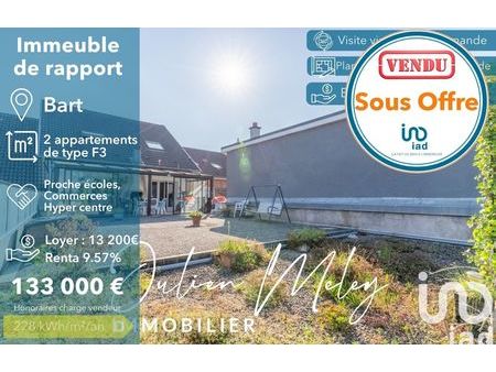 vente immeuble 152 m² bart (25420)