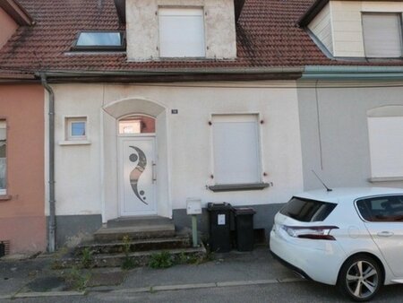 dpt moselle (57)  à vendre bitche maison p3 de 66 m² - terrain de 116 00 m²