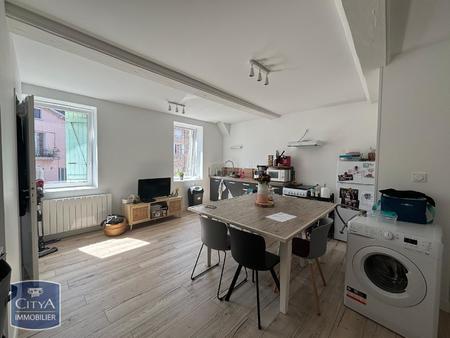 location appartement saint-laurent-sur-saône (01750) 2 pièces 46m²  600€