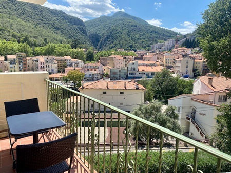 vente appartement 1 pièces 29m2 amélie-les-bains-palalda 66110 - 55000 € - surface privée