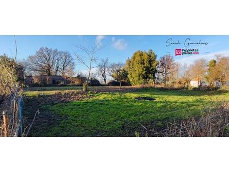 vente terrain à rives-de-l'yon (85310) : à vendre / 910m² rives-de-l'yon